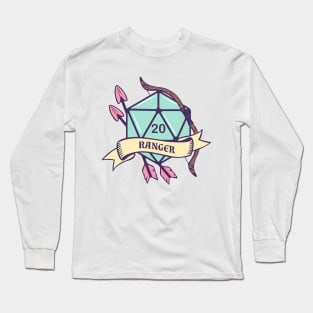 DnD Ranger Class D20 Long Sleeve T-Shirt